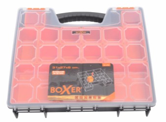 Boxer® sortimentsboks med 15 flytbare kasser 31 x 27 x 6 cm.