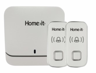HOME It® trådløs dørklokke med 52 ringetoner Home 2 med 2 sender
